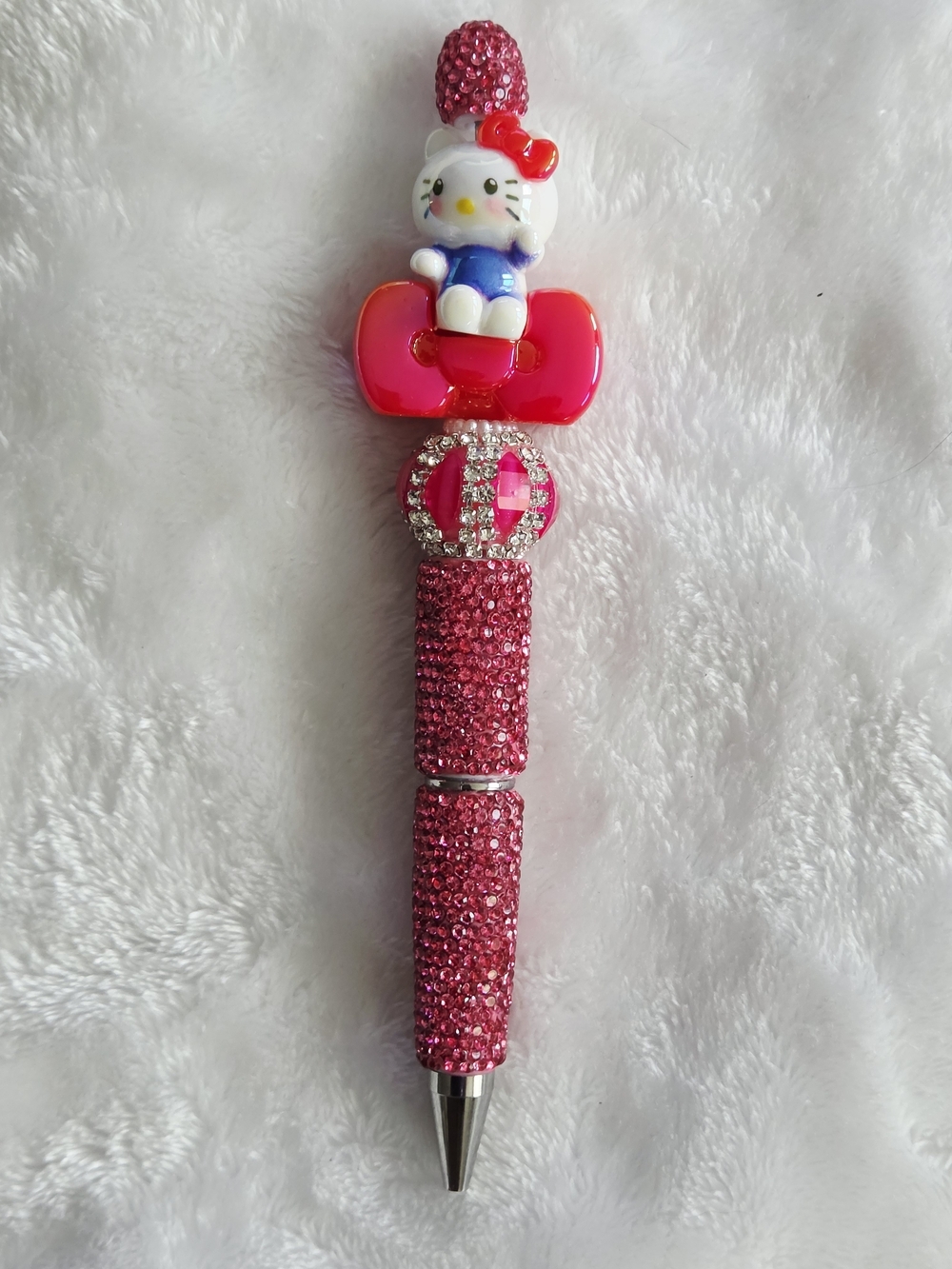 Hello Kitty Pink Rhinestone Bling Pen